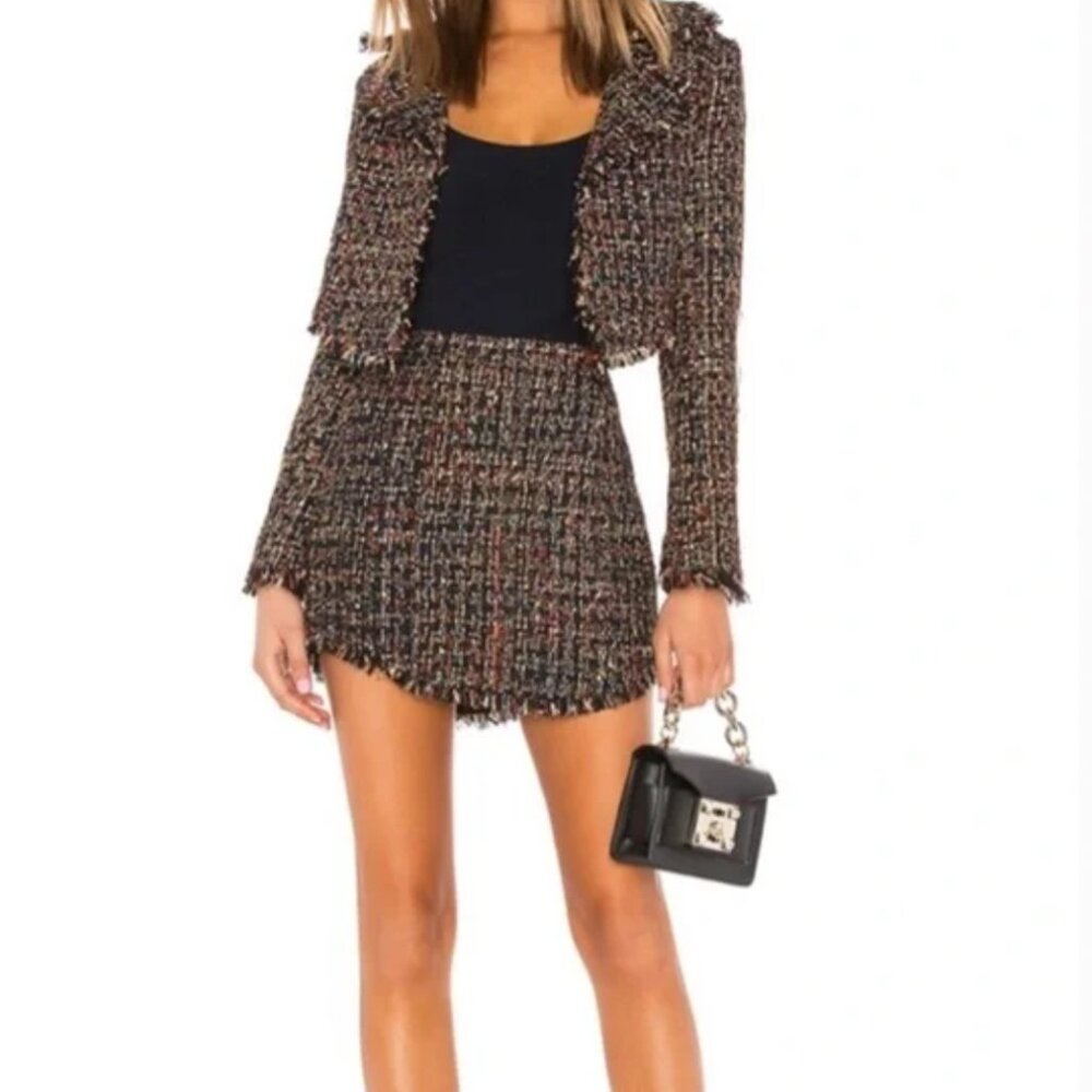 S/M Lovers + Friends Tweed Set